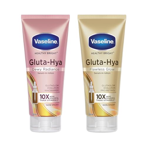 Vaseline Gluta-Hya Flawless Glow, 200ml Gluta-Hya Dewy Radiance, 200ml