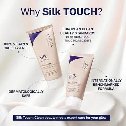 Flicka Silk Touch Milk Cream | 3-in-1 Primer Moisturizer