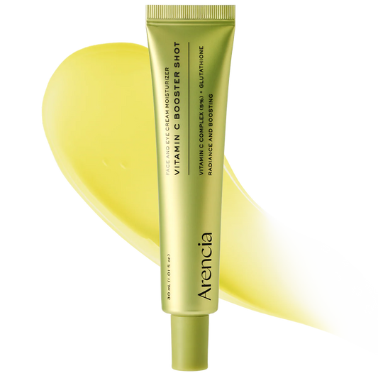 Arencia Vitamin C Booster Shot – Face & Eye Cream Moisturizer