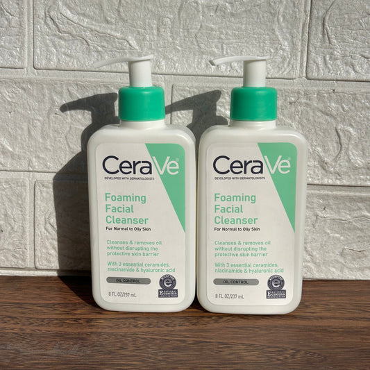 CeraVe Foaming facial  Cleanser-335 ml (Big Size)