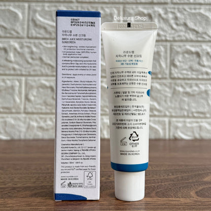 Round Lab Birch Juice Moisturizing Sunscreen (SPF50+ PA++++)