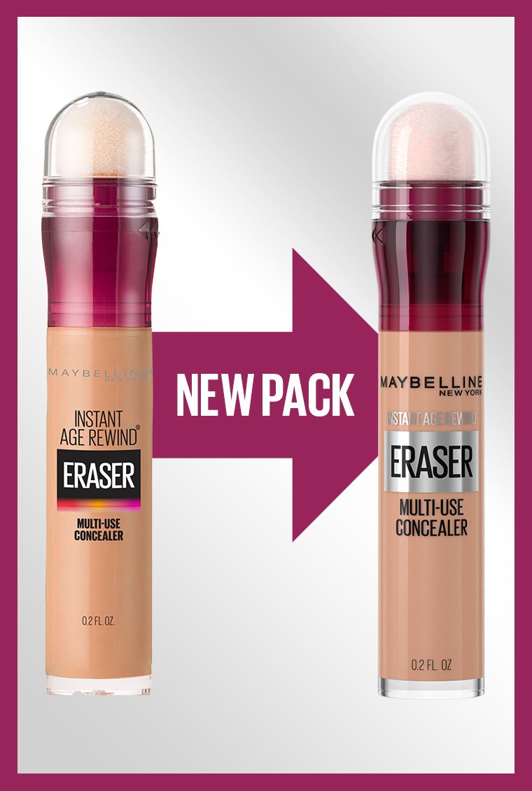 maybelline INSTANT AGE REWIND® ERASER (  factory original leftover) new pakaging