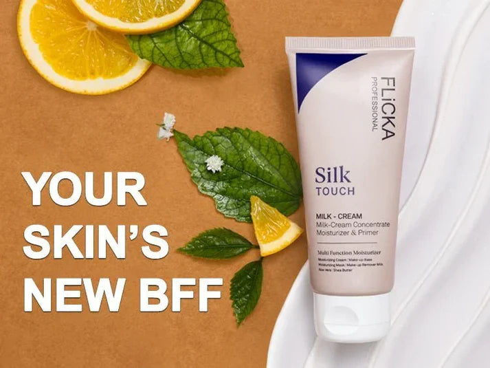 Flicka Silk Touch Milk Cream | 3-in-1 Primer Moisturizer