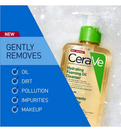CeraVe Hydrating Foaming Oil Cleanser