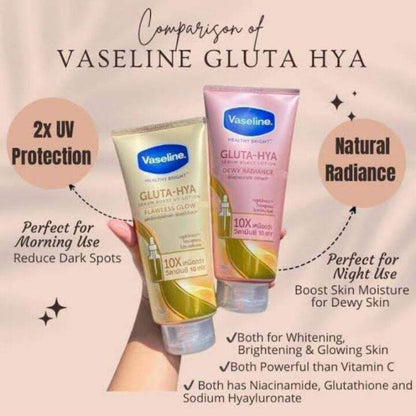 Vaseline Gluta-Hya Flawless Glow, 200ml Gluta-Hya Dewy Radiance, 200ml